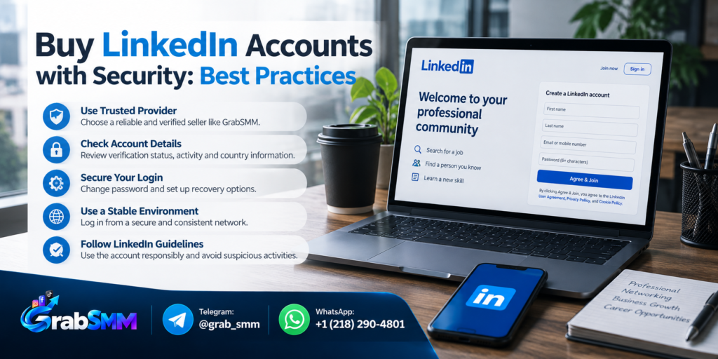 Buy LinkedIn Accounts Cover