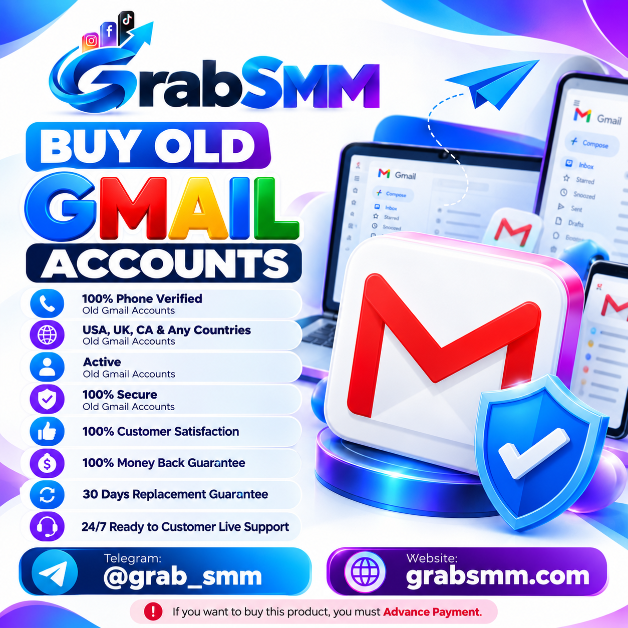 Buy Old Gmail Accounts